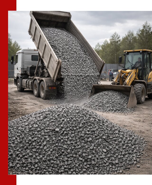 Доставка и продажа щебня гранитного в Канаше