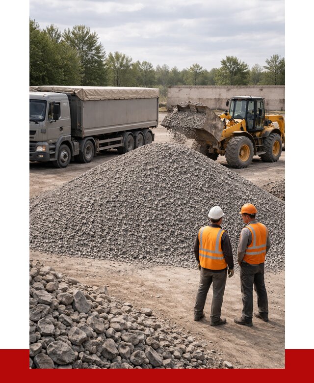 Гранитный щебень фракция 5-20 в Канаше от 4314 руб | ПРОНЕРУДКна