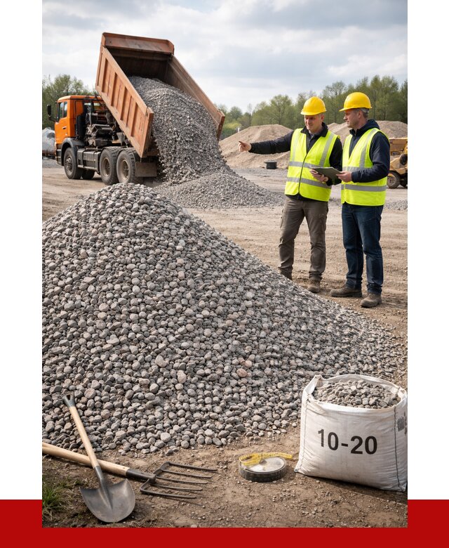 Гранитный щебень фракция 10-20 в Канаше от 4314 руб.|ПРОНЕРУДКна