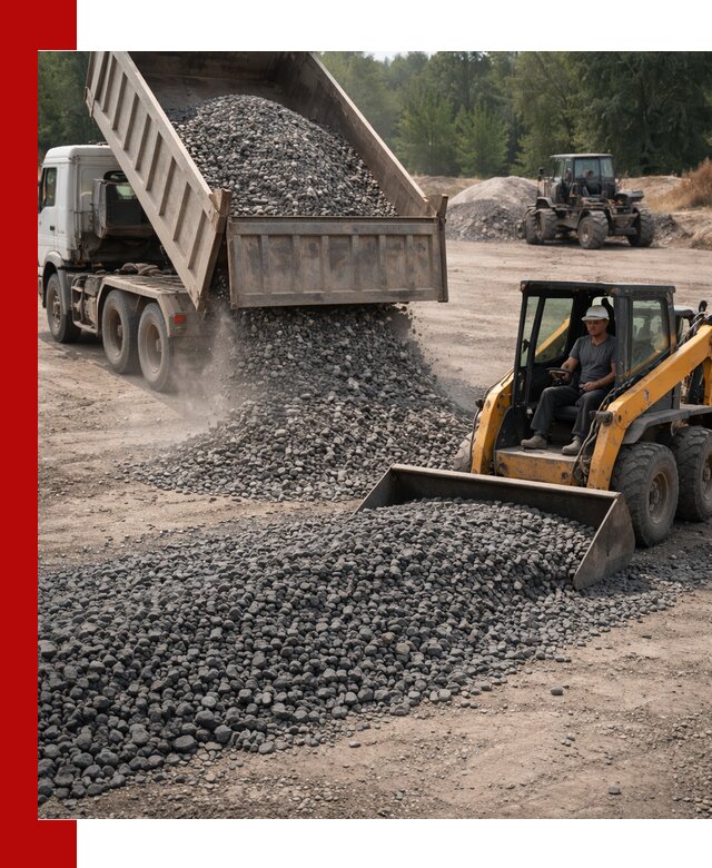 Гранитный щебень фракция 40-70 с доставкой в Канаше