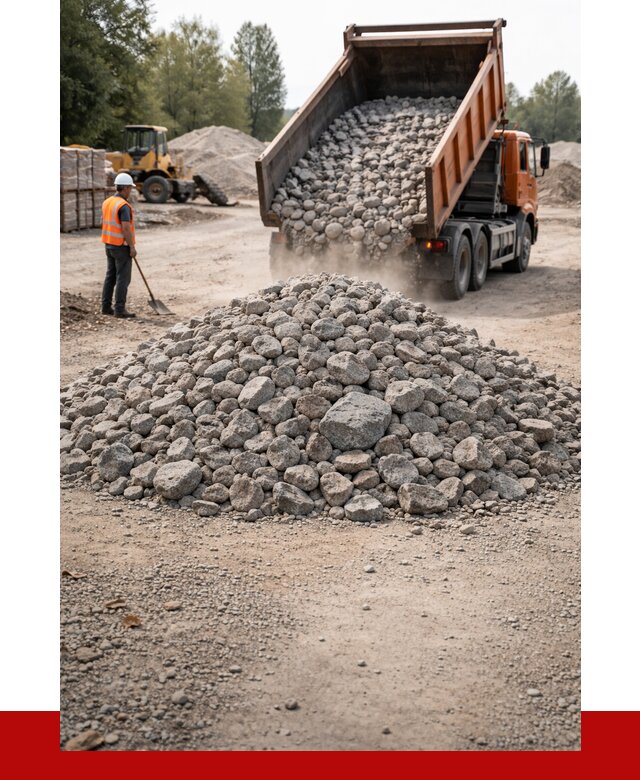 Гранитный щебень фракция 70-150 в Канаше от 1695 | ПРОНЕРУДКна