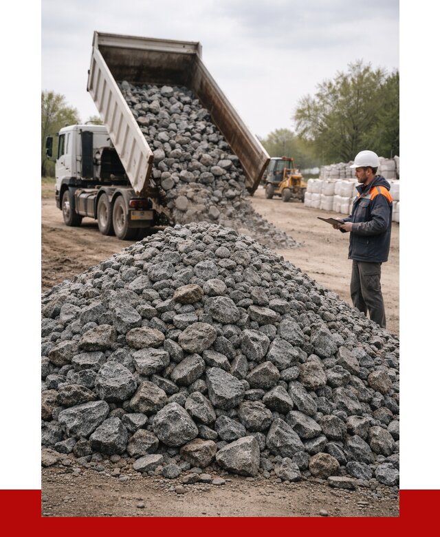 Гранитный щебень фракция 100-200 в Канаше от 4314 р. ПРОНЕРУДКна