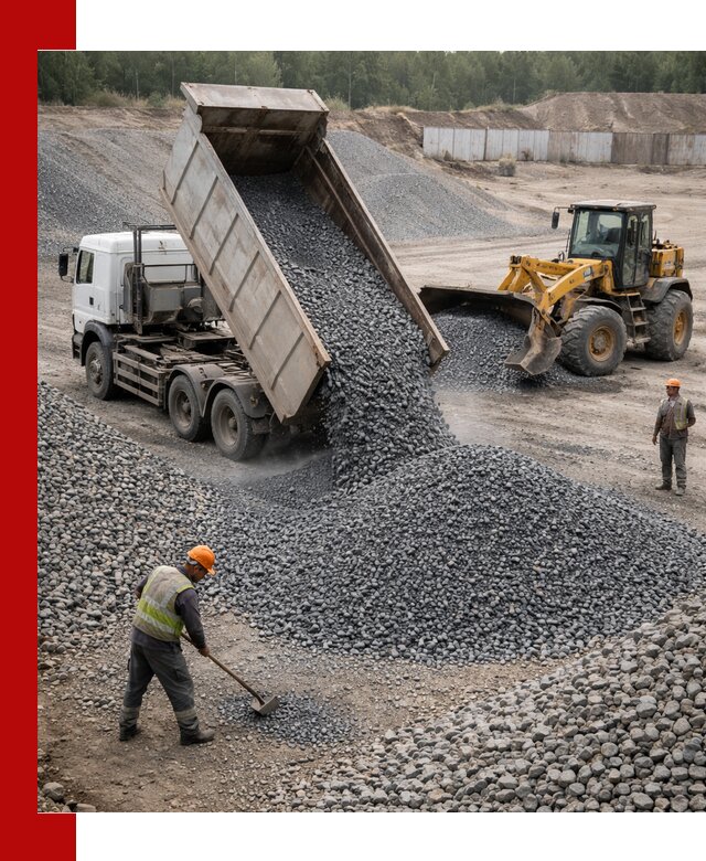 Щебень габбро-диабаз фр. 5-20 с доставкой в Канаше