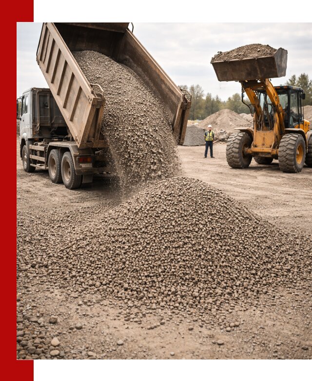 Гравийный щебень фракция 3–10 с доставкой в Канаше
