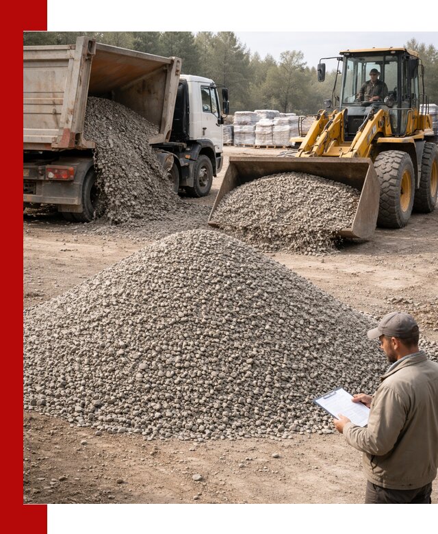 Гравийный щебень фракция 5–10 с доставкой в Канаше
