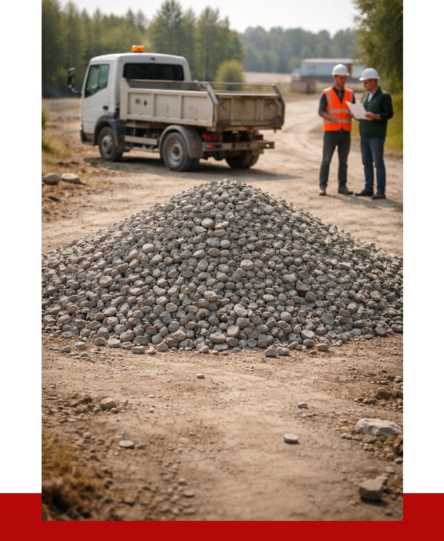 Гравийный щебень фракция 20-40 в Канаше от 1233 р. | ПРОНЕРУДКна