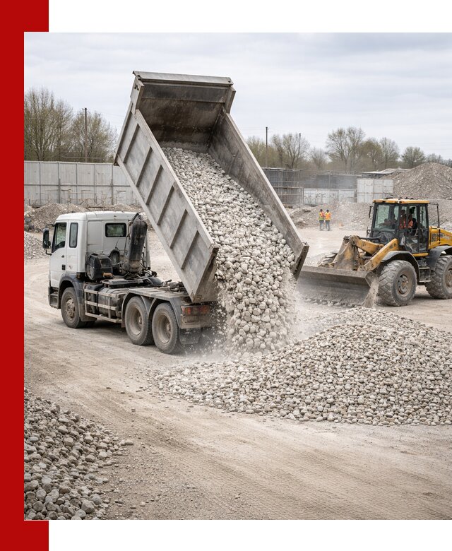 Доставка и продажа известнякового щебня в Канаше