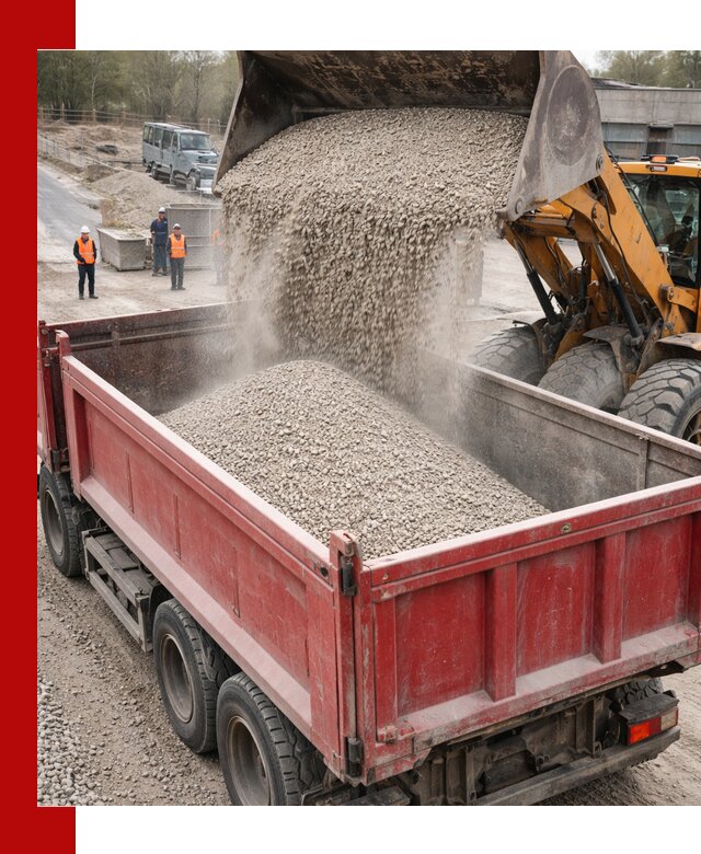 Купить известняковый щебень фракции 0-5 с доставкой в Канаше