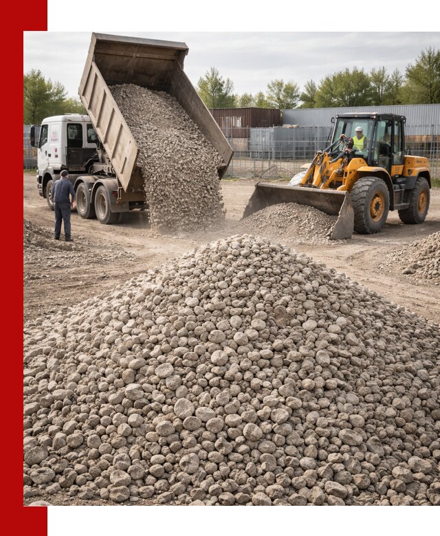 Доломитовый щебень фракции 20–41 с доставкой в Канаше