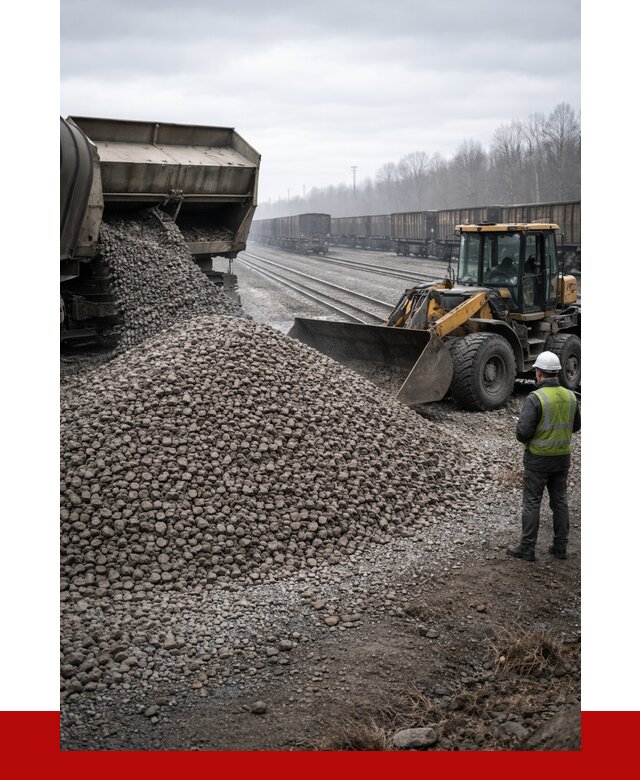 Купить железнодорожный щебень в Канаше от 2876 р. | ПРОНЕРУДКна