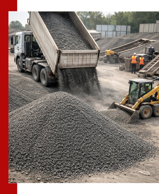 Вторичный щебень фракция 0–5 с доставкой в Канаше