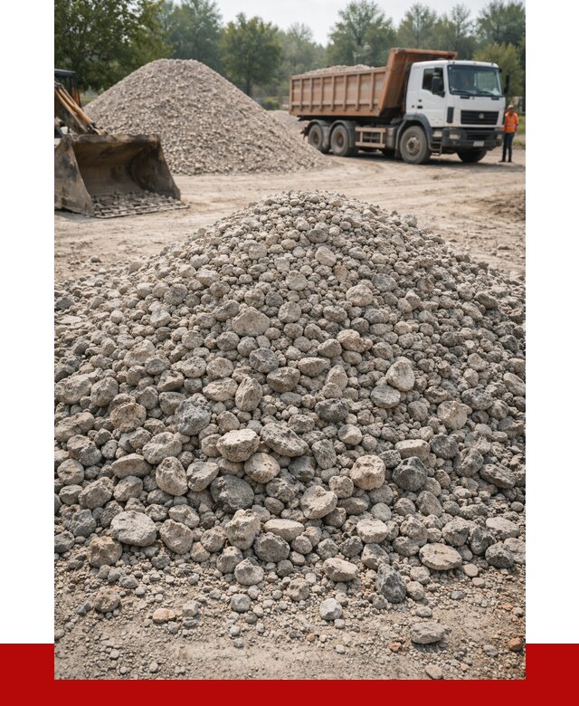 Вторичный щебень фракция 20-40 в Канаше от 2260 р ПРОНЕРУДКна