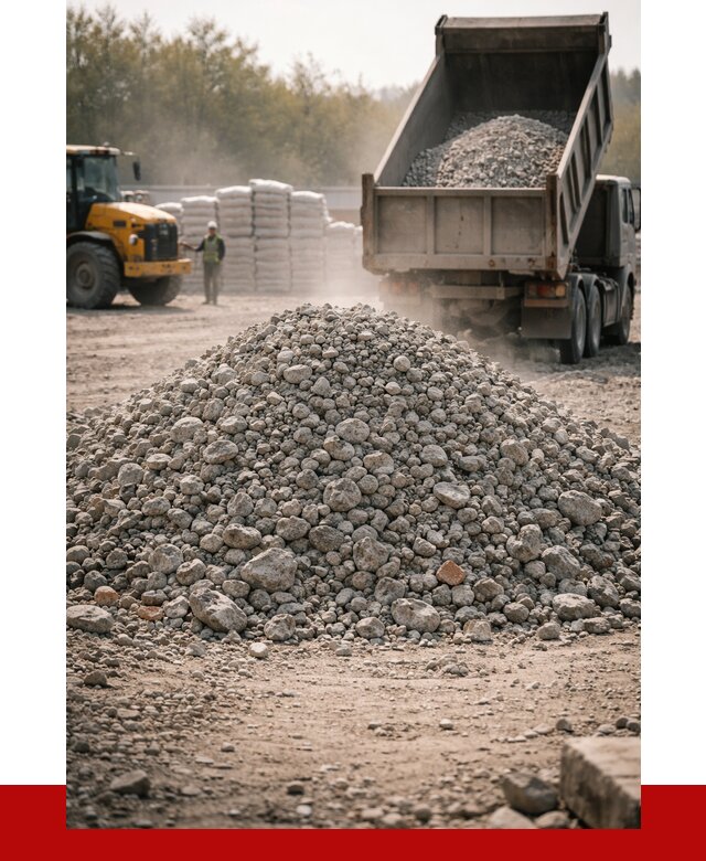 Вторичный щебень фракция 70-150 в Канаше от 1438 р. | ПРОНЕРУДКна