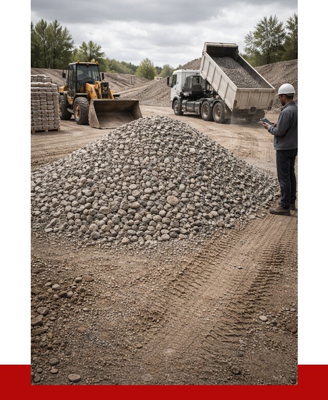 Купить бетонный щебень в Канаше, от 3287 р. ПРОНЕРУДКна