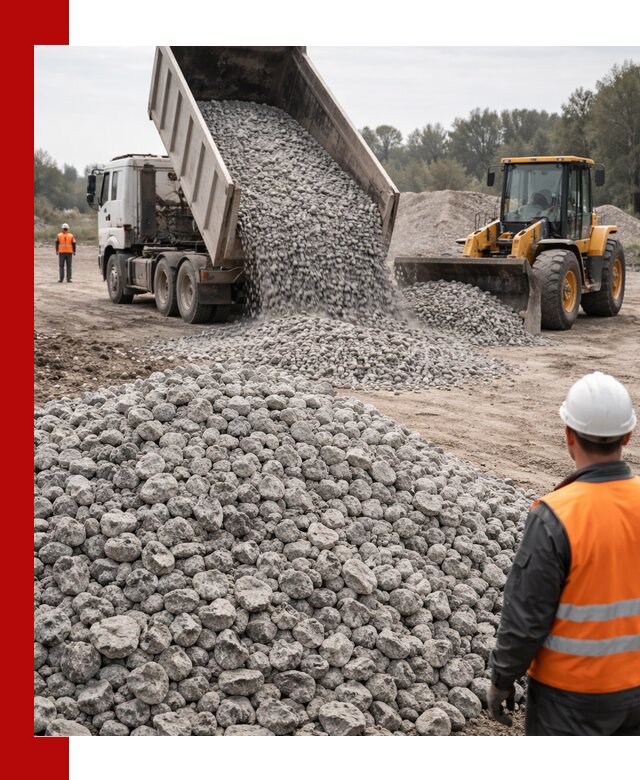 Доставка бетонного щебня фракции 20-40 в Канаше