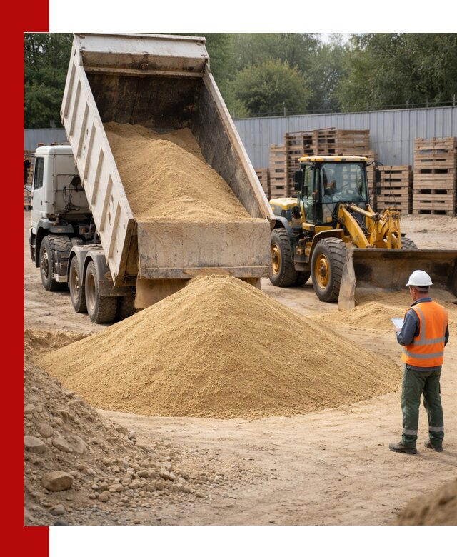 Доставка карьерного мелкозернистого песка в Канаше