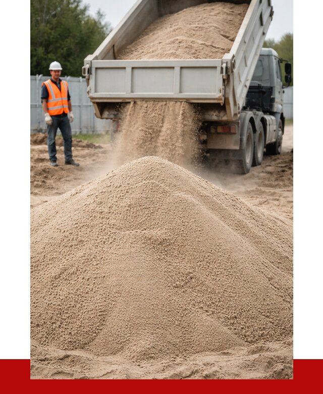 Купить сеяный песок с доставкой в Канаше от 2260 р ПРОНЕРУДКна