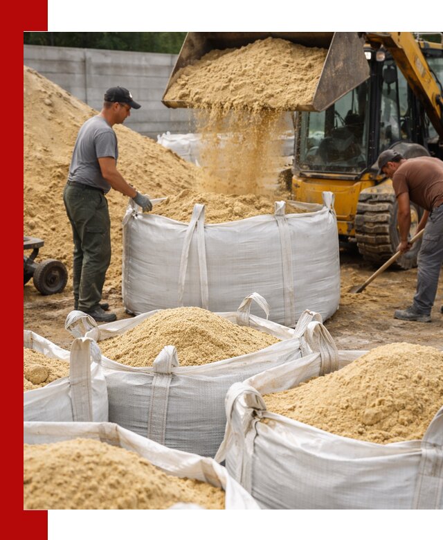 Поставка качественного песка для кладки в Канаше