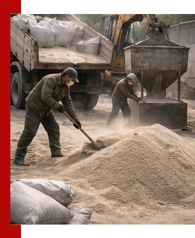 Кварцевый песок для пескоструя в Канаше — доставка и качество