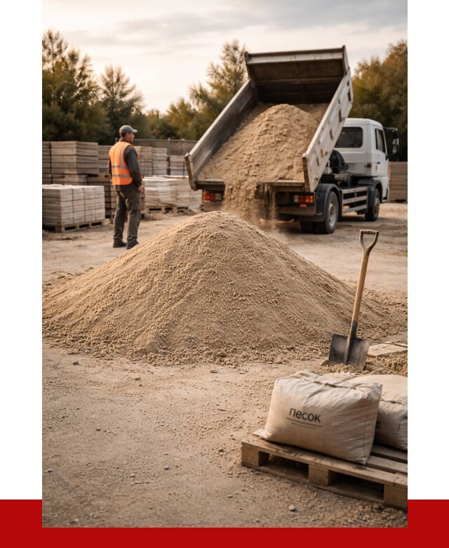 Купить сухой песок в Канаше с доставкой от 2465 р. | ПРОНЕРУДКна