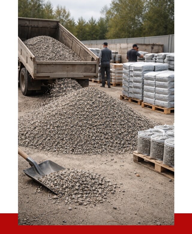 Гравий фракция 5-20 в Канаше купить от 2363 р. ПРОНЕРУДКна