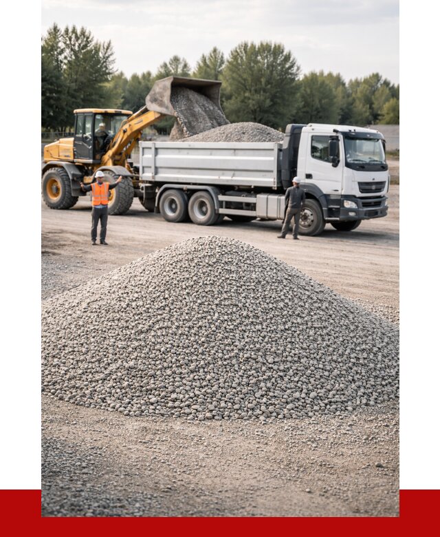 Купить мытый гравий в Канаше от 3595 р, доставка ПРОНЕРУДКна