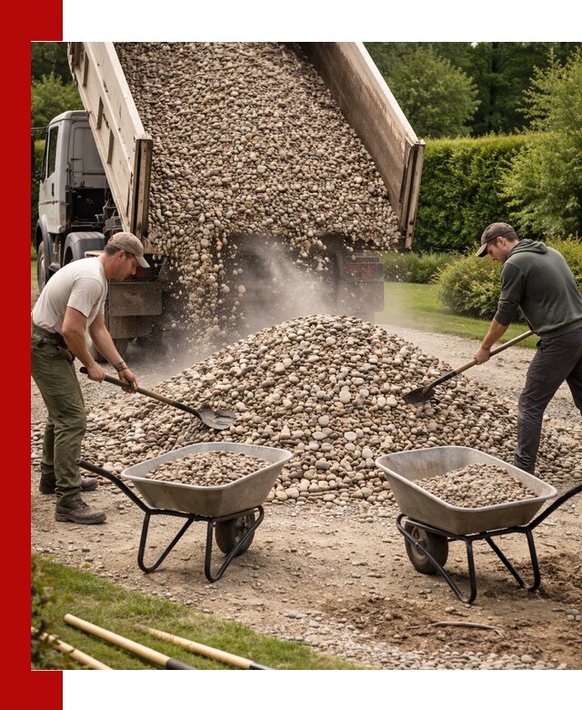 Доставка и продажа декоративной гальки в Канаше