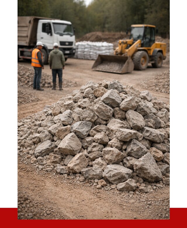 Купить бутовый камень с доставкой в Канаше от 2363 р. | ПРОНЕРУДКна