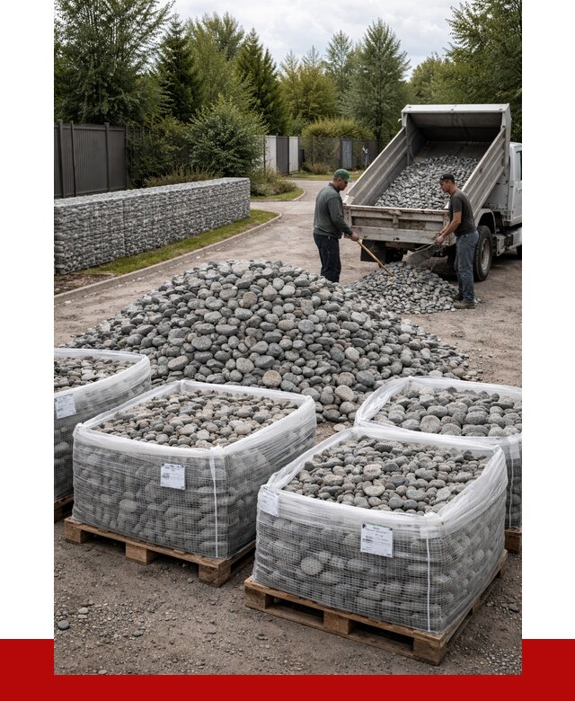 Камень для габионов в Канаше от 4314 р. за куб | ПРОНЕРУДКна