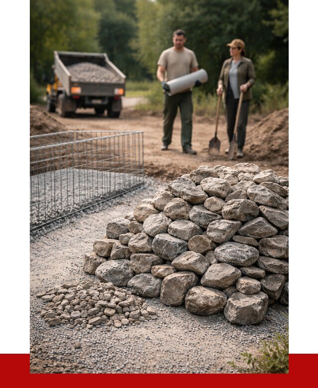 Камень для габионов фракция 100-200 в Канаше от 4931 р. | ПРОНЕРУДКна