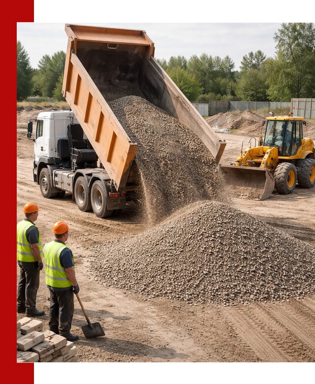 Доставка щебёночно-песчаной смеси ЩПС С7 в Канаше