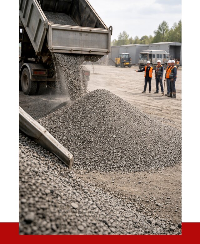 Гравийный отсев 0-5 в Канаше от 1233 р. с доставкой | ПРОНЕРУДКна