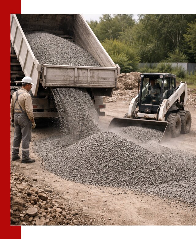 Доставка гравийного отсева 0-5 в Канаше оптом и в розницу