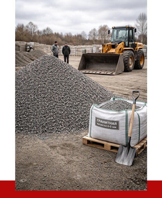 Купить гранитную крошку в Канаше от 4931 р. с доставкой | ПРОНЕРУДКна