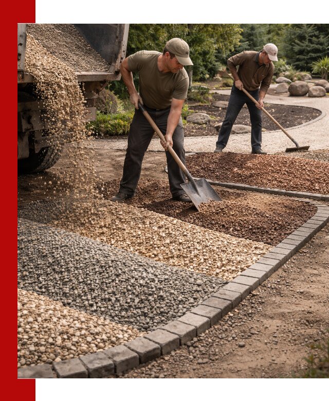 Декоративная крошка для ландшафта в Канаше — продажа и доставка