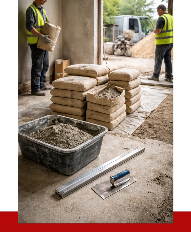 Купить сухую смесь для стяжки в Канаше от 4622 р. | ПРОНЕРУДКна