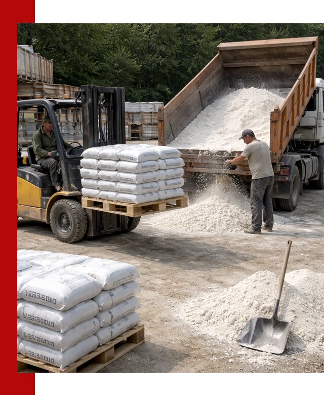 Доставка строительной извести оптом и в розницу в Канаше