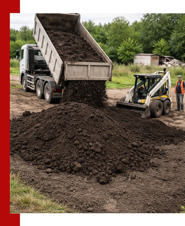 Поставка плодородной земли с доставкой самосвалом в Канаше