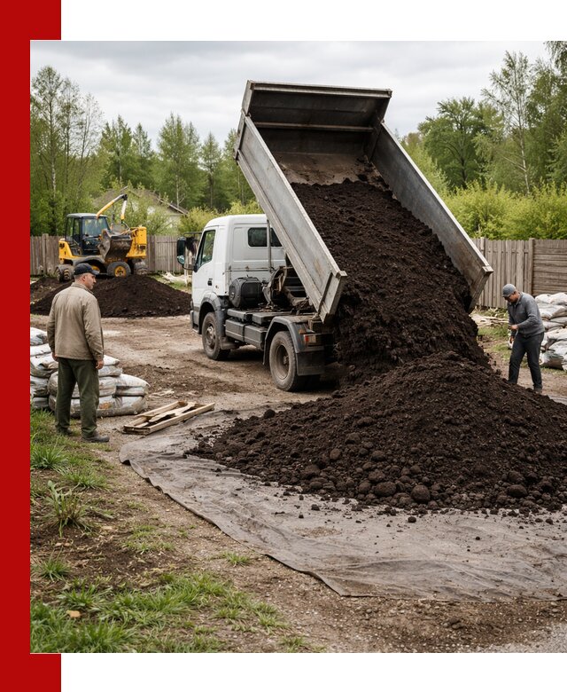 Доставка качественного почвогрунта в Канаше оптом и в розницу