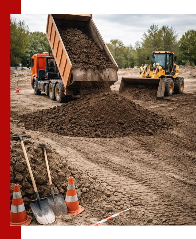 Поставка и доставка планировочного грунта в Канаше