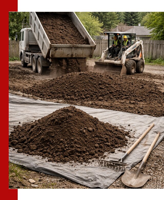 Грунт для отсыпки участка с доставкой в Канаше