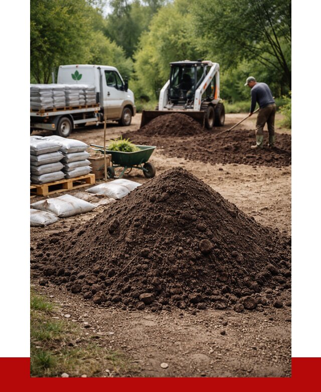 Грунт для озеленения с доставкой в Канаше от 1849 р. | ПРОНЕРУДКна