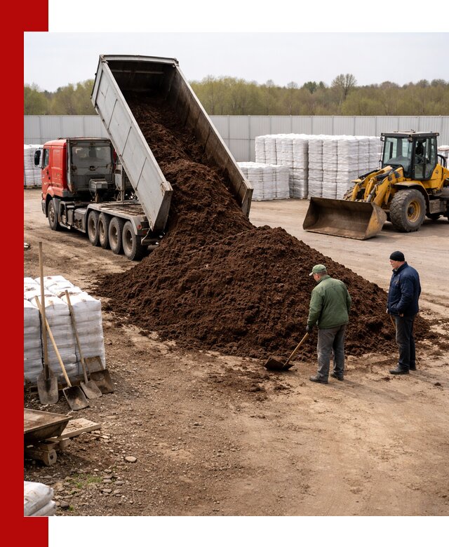 Доставка торфяных смесей оптом и в розницу в Канаше