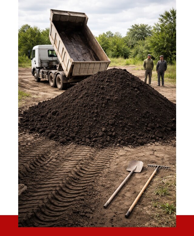 Купить чернозем навалом в Канаше от 1233 р. за куб | ПРОНЕРУДКна
