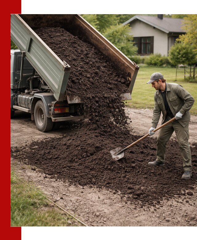Чернозем для газона с доставкой в Канаше быстро и качественно