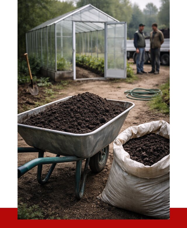 Чернозем для теплицы в Канаше с доставкой от 1541 р. | ПРОНЕРУДКна