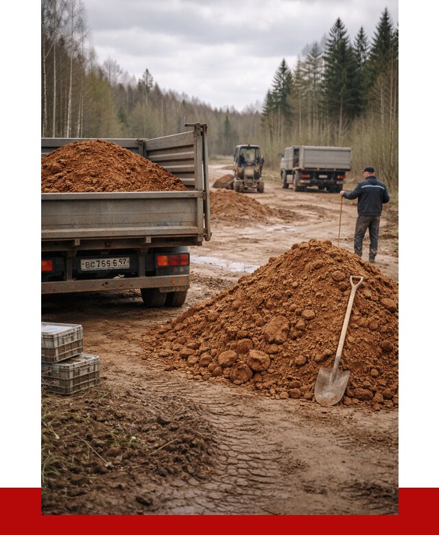 Глина и суглинки в Канаше от 4622 р. за куб | ПРОНЕРУДКна