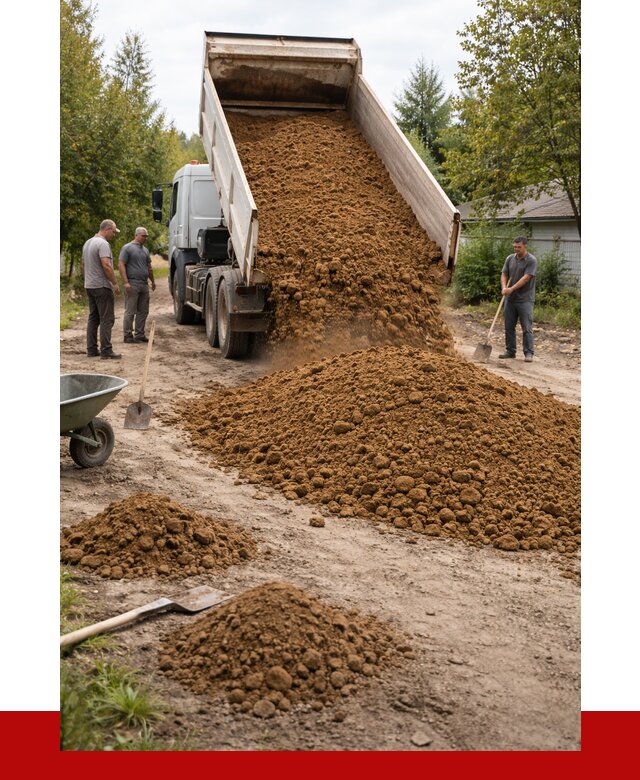 Купить суглинок с доставкой в Канаше от 2568 р. за куб | ПРОНЕРУДКна