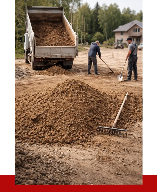 Суглинок для планировки в Канаше с доставкой от 4314 р. | ПРОНЕРУДКна