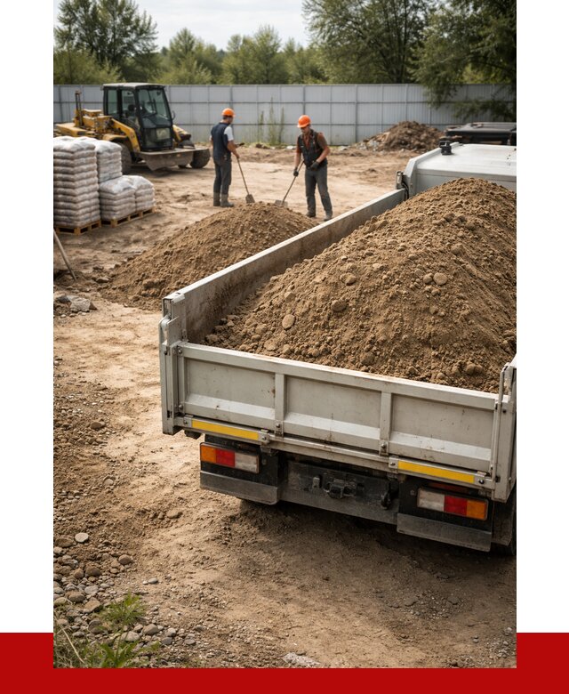 Супесь с доставкой в Канаше от 2517 р. за куб | ПРОНЕРУДКна